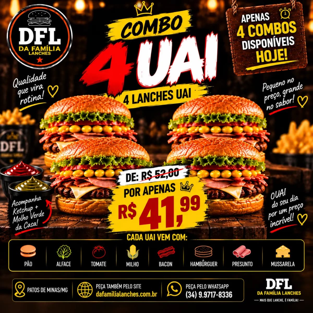 Combo 4 Uai