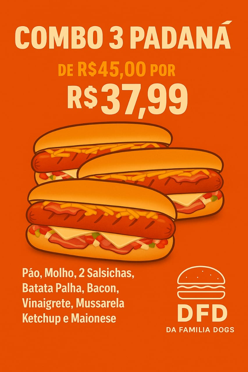 3 Hot Dog Padaná