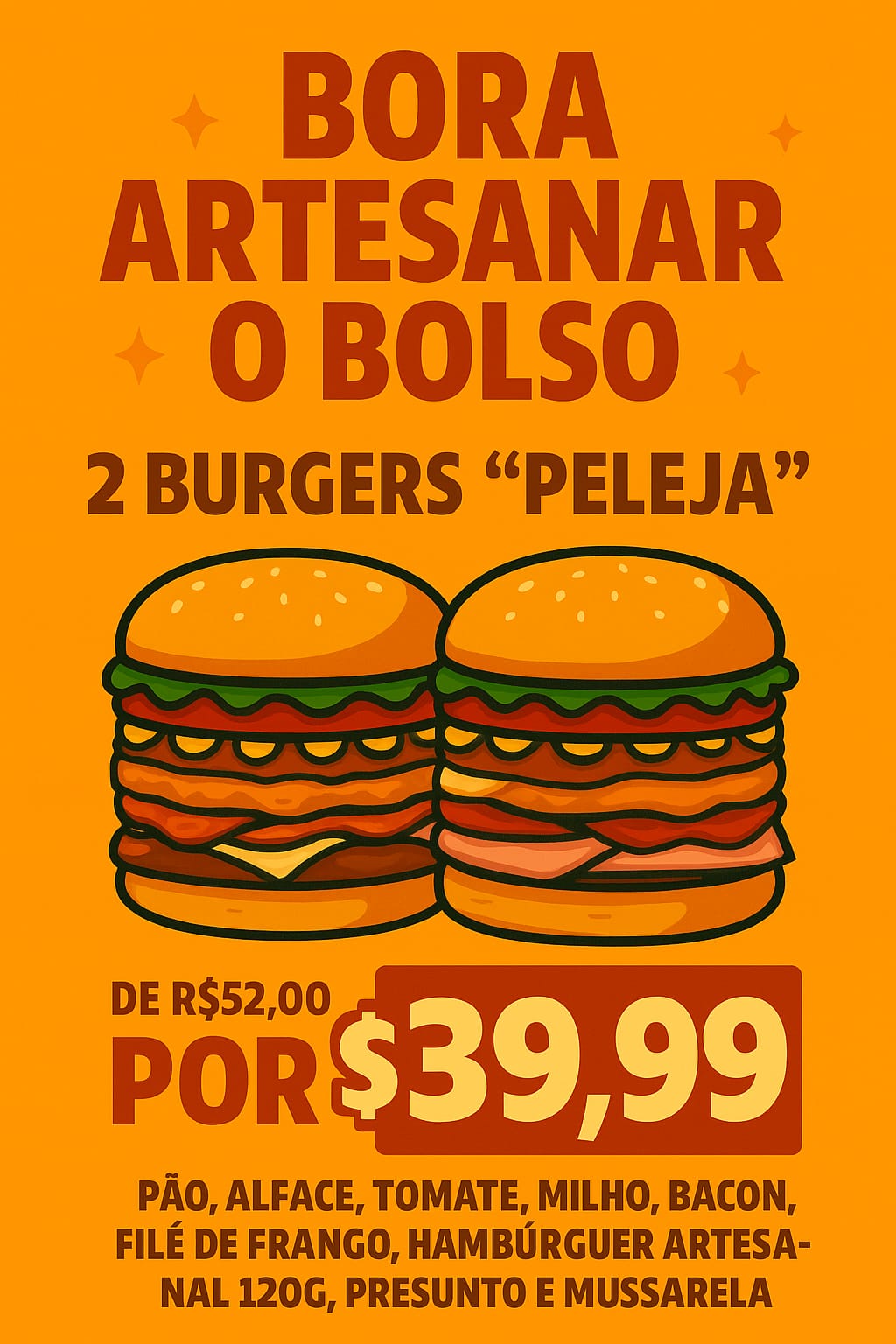 2 Burgers Peleja